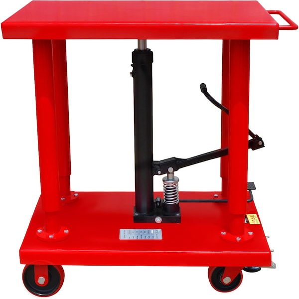 Pake Handling Tools Post Lift Table, 4000 Lb. Cap., 36x24 Platform, 37 to 59'' Lift Range PAKMD4059A - main